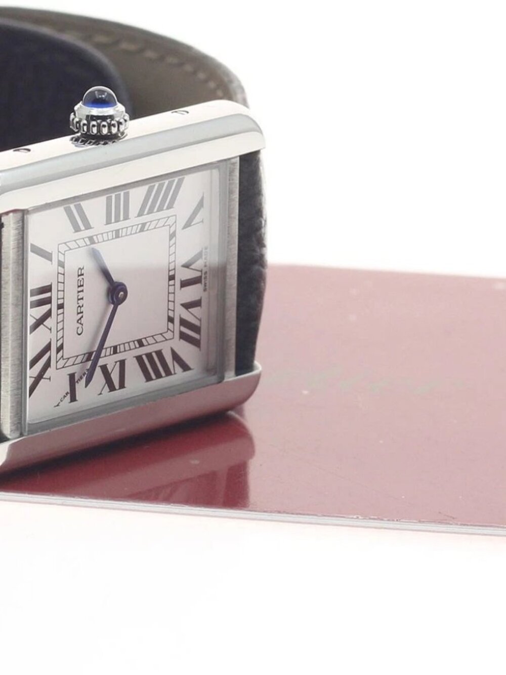 CARTIER Tank solo SM WSTA0030 Silver Dial Quartz Ladies Watch_957846 - Picture 2 of 7